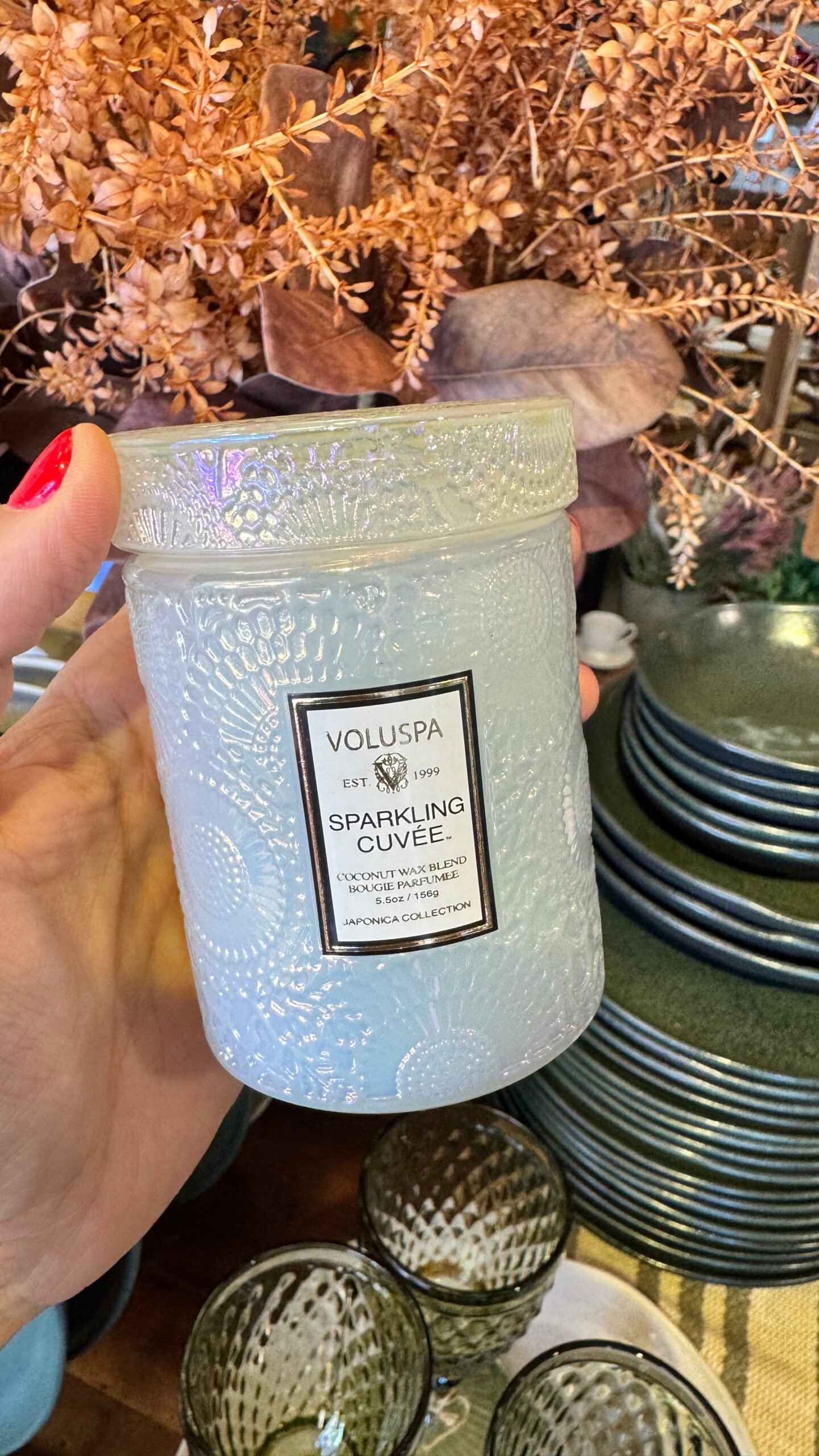 Vela Voluspa iridescente